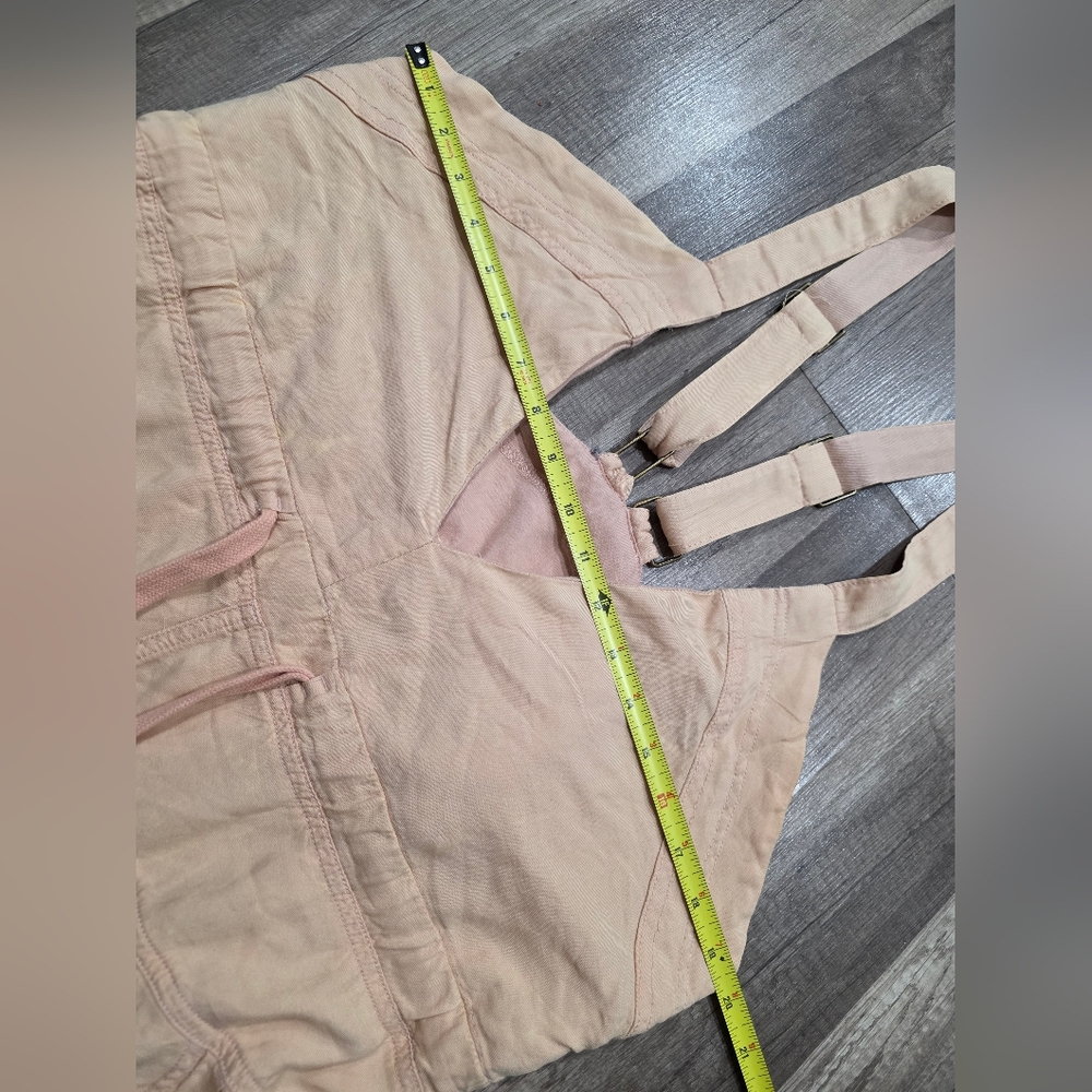 FREE PEOPLE MOVEMENT southern Lights Wide Leg Cargo Jumpsuit Oversized Boho Y2k - Picture 13 of 16